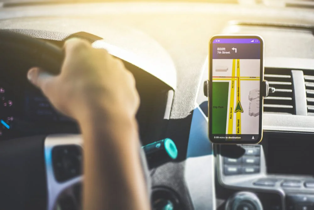 Hands Free Smart Phone in a car